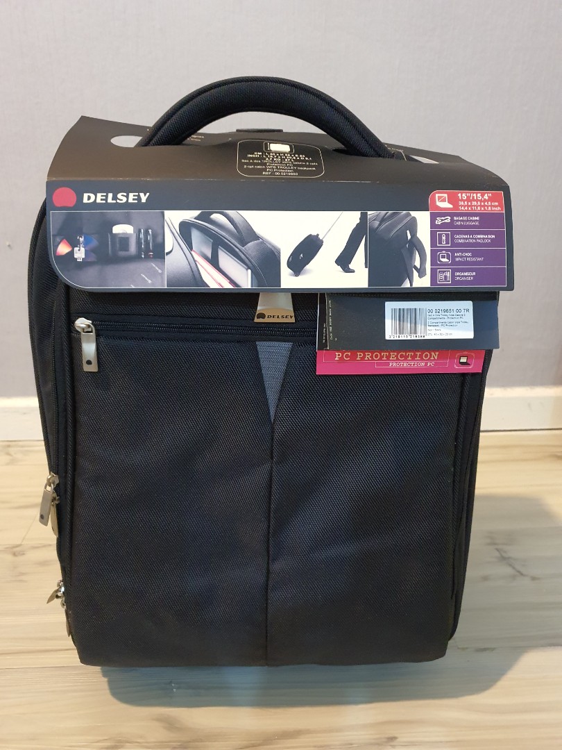 delsey laptop trolley bag