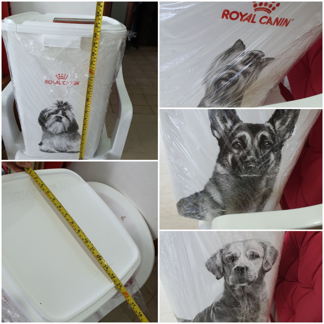 Dog Food Container Canister Large Pet Supplies For Dogs Dog Food On Carousell