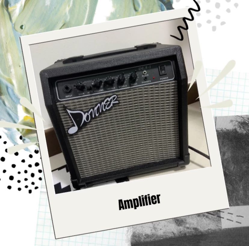 DONNER Amplifier, Music & Media, Music Accessories on Carousell
