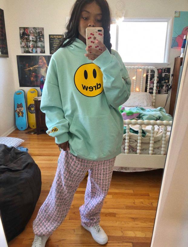Drew house SS20 June Release Mascot Hoodie Mint