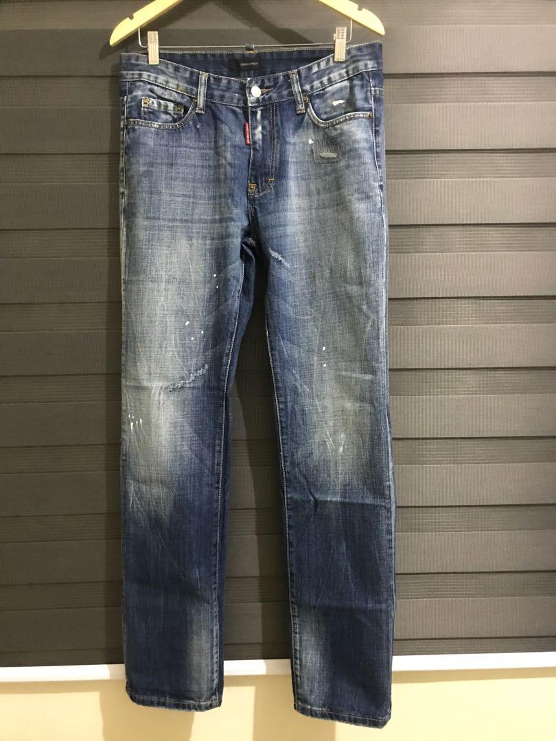 Dsquared 2 X Dean \u0026 Dan Pants, Men's Fashion, Bottoms, Chinos on Carousell