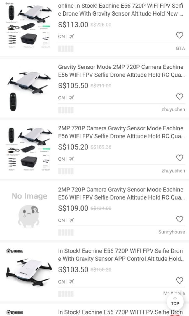 E56 drone outlet
