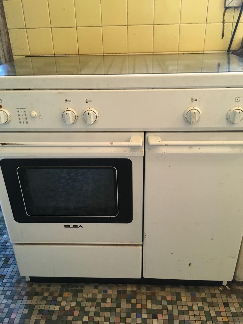 electric plus gas stove