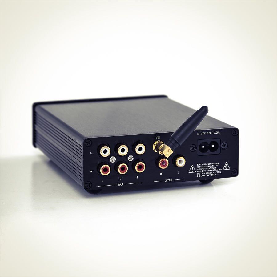 Electronic Volume Control With 4 Input Selector Including Bluetooth