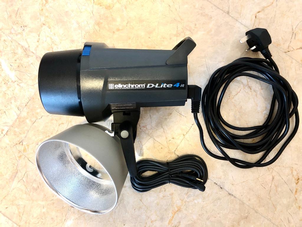 Elinchrom D Lite 4 It 400ws 1 Light Set Electronics Others On Carousell