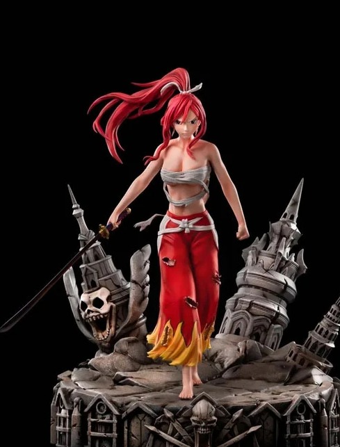 Fairy Tail Clear Heart Clothing Armour Erza Scarlet Toys Games Bricks Figurines On Carousell Even in a bikini, she's always ready for battle though, and comes equipped with arm and leg armor. fairy tail clear heart clothing armour erza scarlet