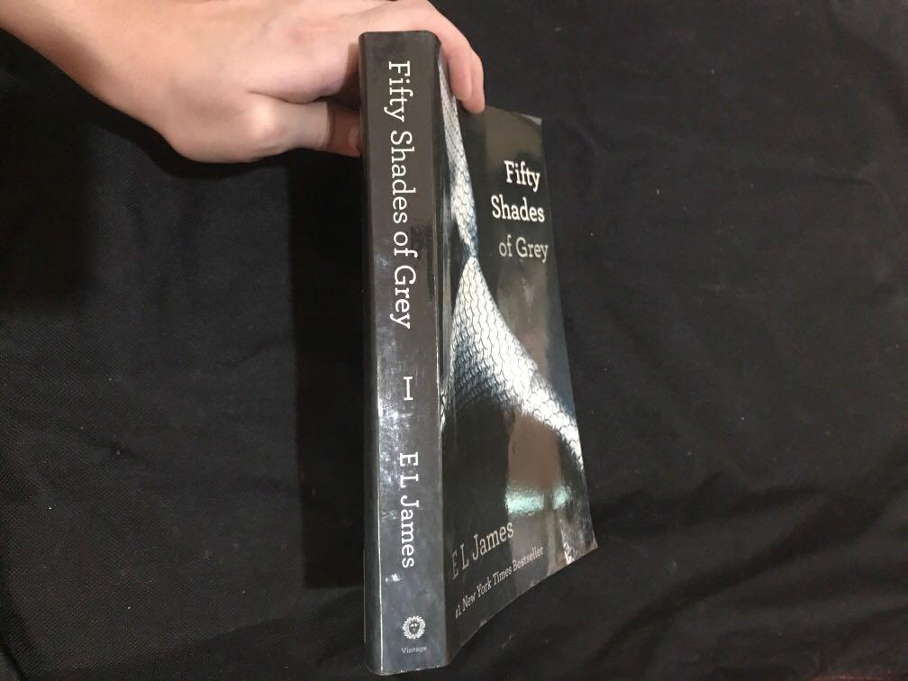 Fifty Shades of Grey (Category: Storybooks) located in Quezon City. Submitted by arriahc99 (Listing ID 1013468781, Image 2). Description: The book is still intact, though the pages are yellowing. No liquid spills, folded pages, writings, and such. .