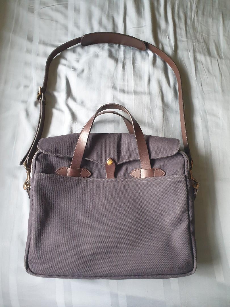 filson original briefcase navy
