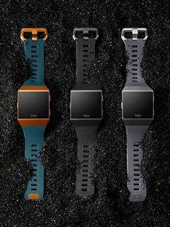 Fitbit Ionic GPS Smart Watch Blue Gray New