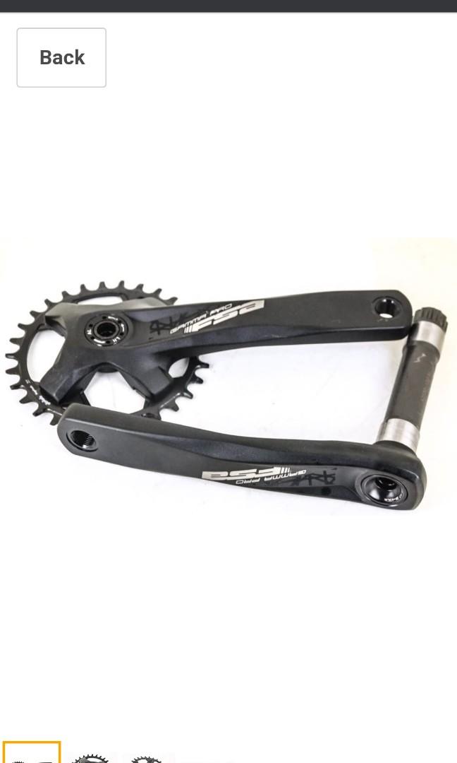 fsa gamma pro crankset
