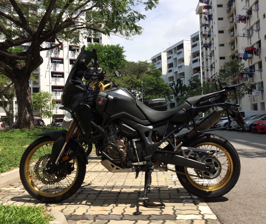africa twin comfort seat