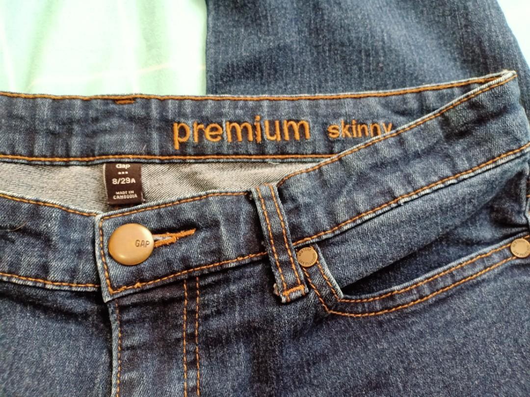 gap premium skinny jeans