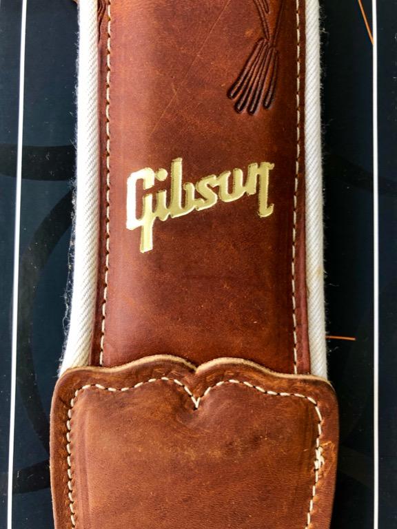 Gibson montana store guitar strap