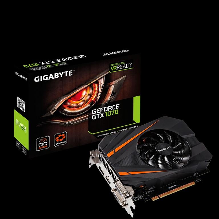 Gigabyte geforce gtx 1070 mini itx oc 8gb gddr5 2025