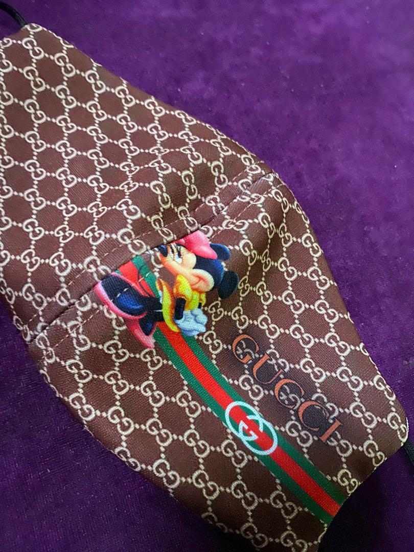 gucci minnie mouse face mask