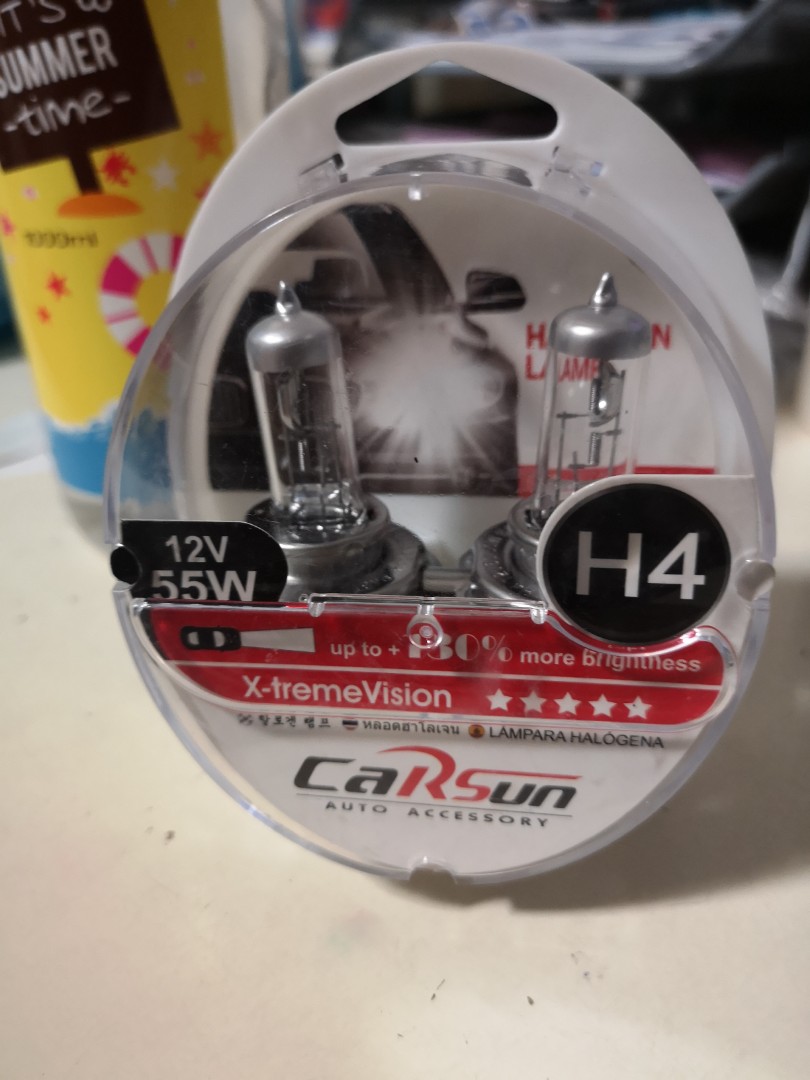 Carsun halogen shop lamp h4