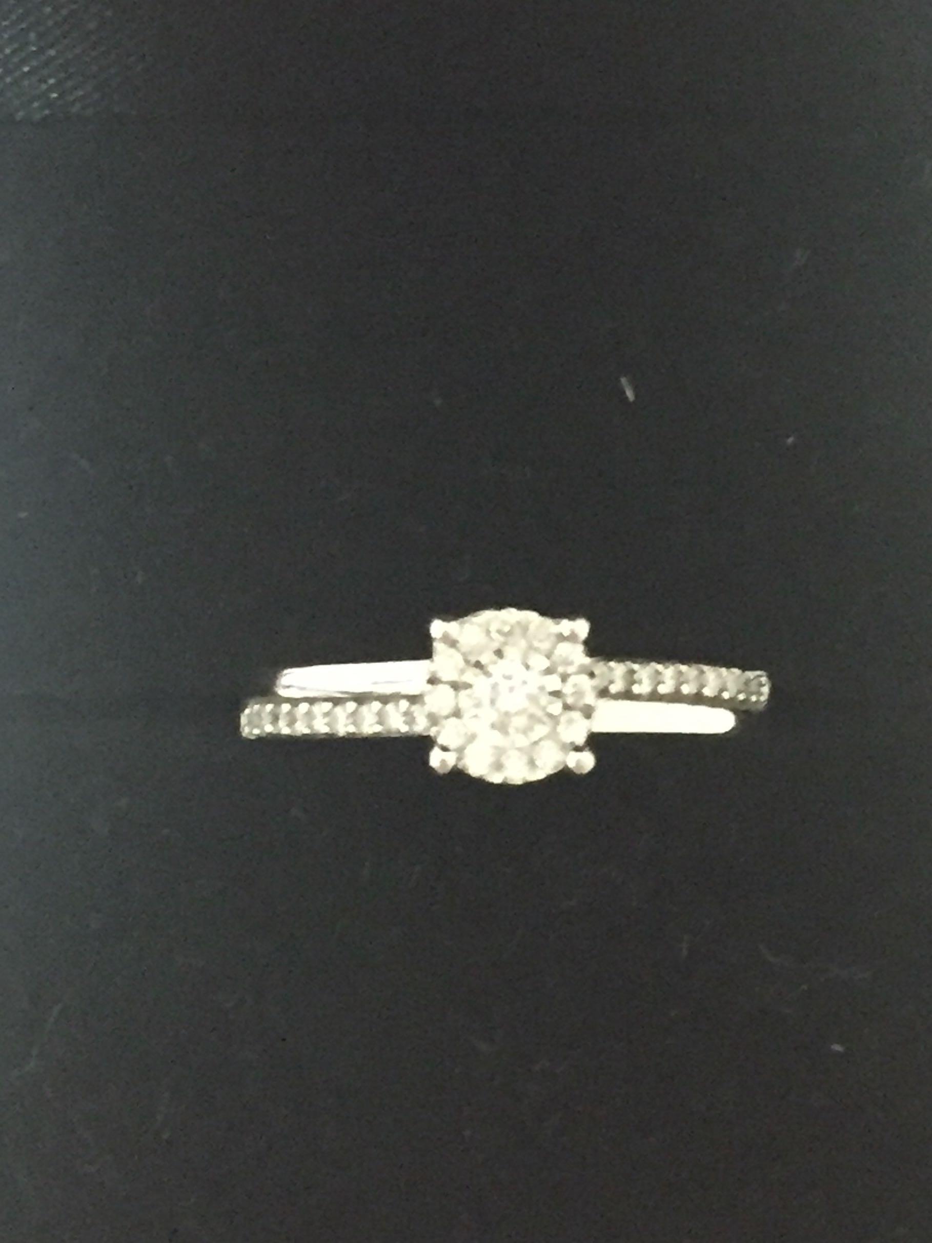 Habib Jewel 14k Diamond Ring. Final price Rm1000. No nego as this