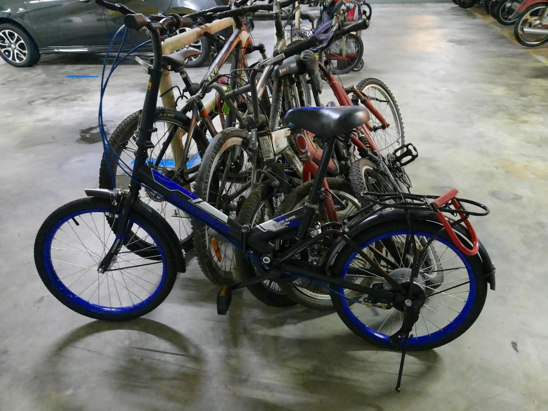 harris folding bike