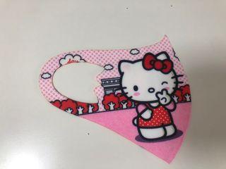 Hello kitty kids breathable reusable Mask 1pc