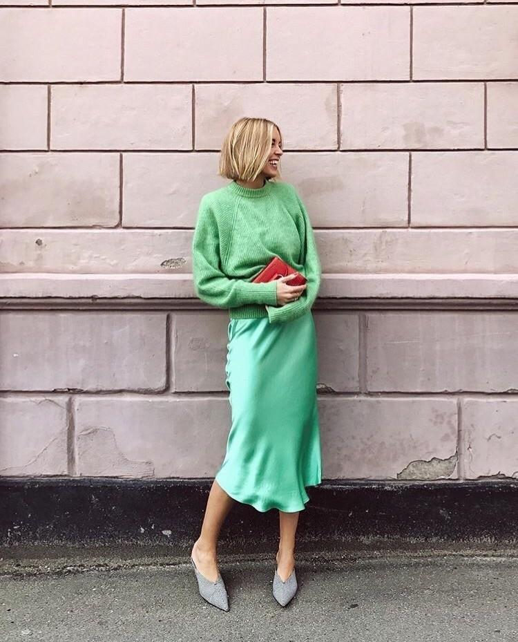 H&m 2024 pistachio sweatshirt