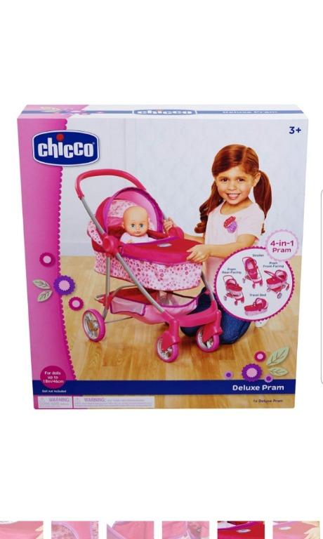 Chicco deluxe pram for baby dolls on sale