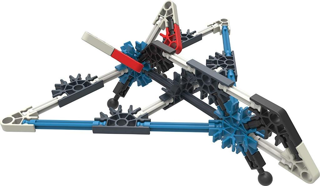 (HOT) K'NEX Stealth Plane Building Set 60 Pieces For Ages 5