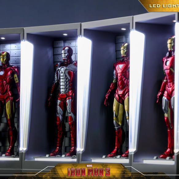 hot toys hall of armor set of 7