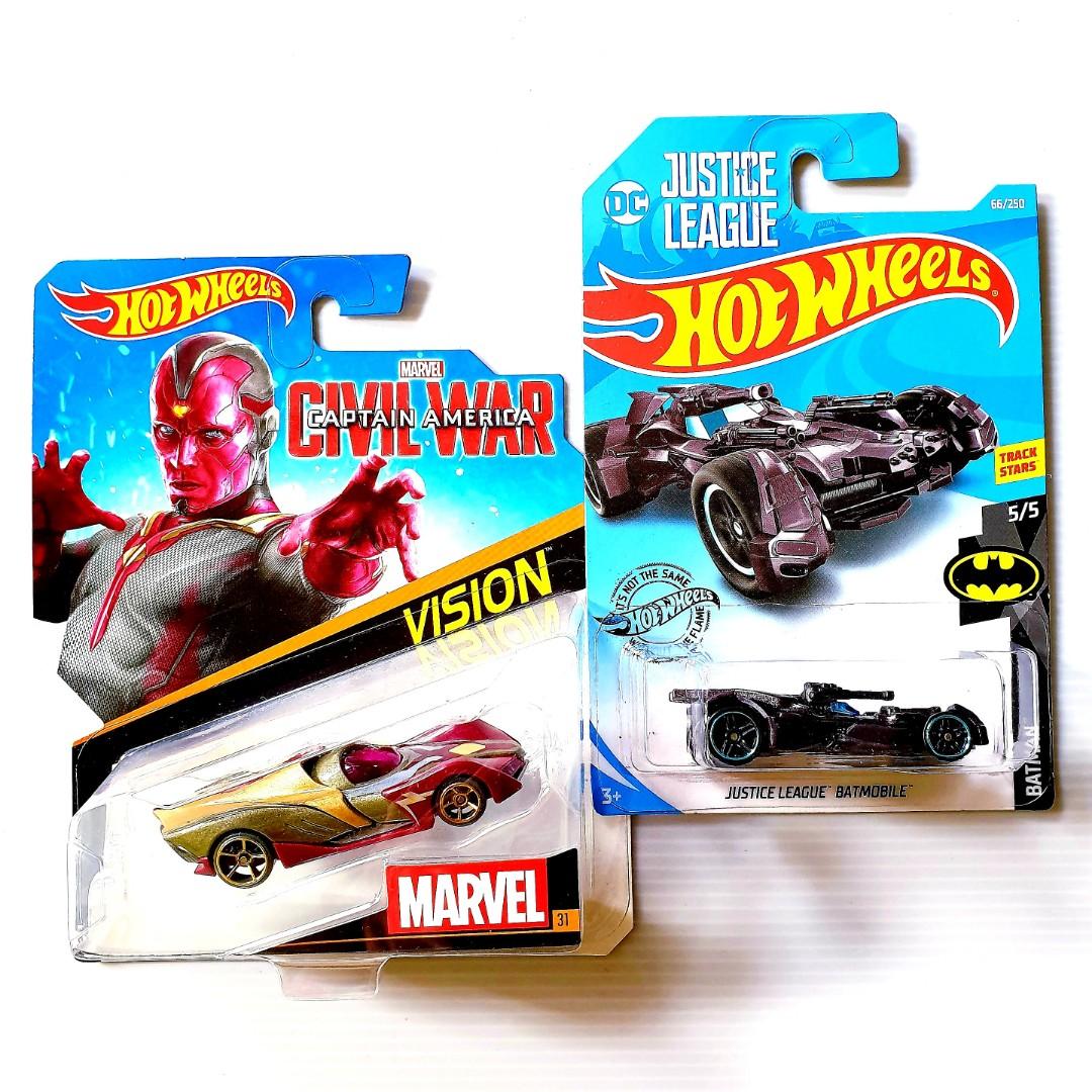 hot wheels justice league cars
