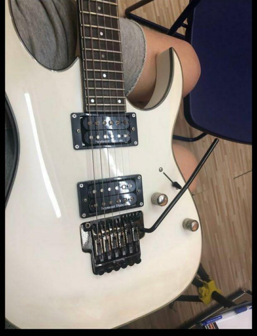 Ibanez RGR520D-WH Guitar, 興趣及遊戲, 音樂、樂器& 配件, 樂器