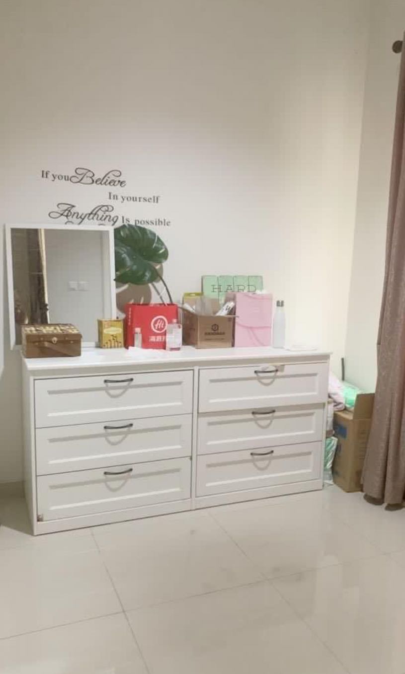 Ikea Dresser Laci Lemari Bed Frame Divan Ikea No Kasur Perabotan Rumah Di Carousell