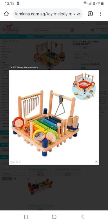 wooden instruments for babies
