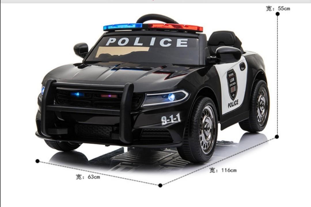 In Stock Police Car Kids Electric Car With Opening Doors Babies Kids Toys Walkers On Carousell