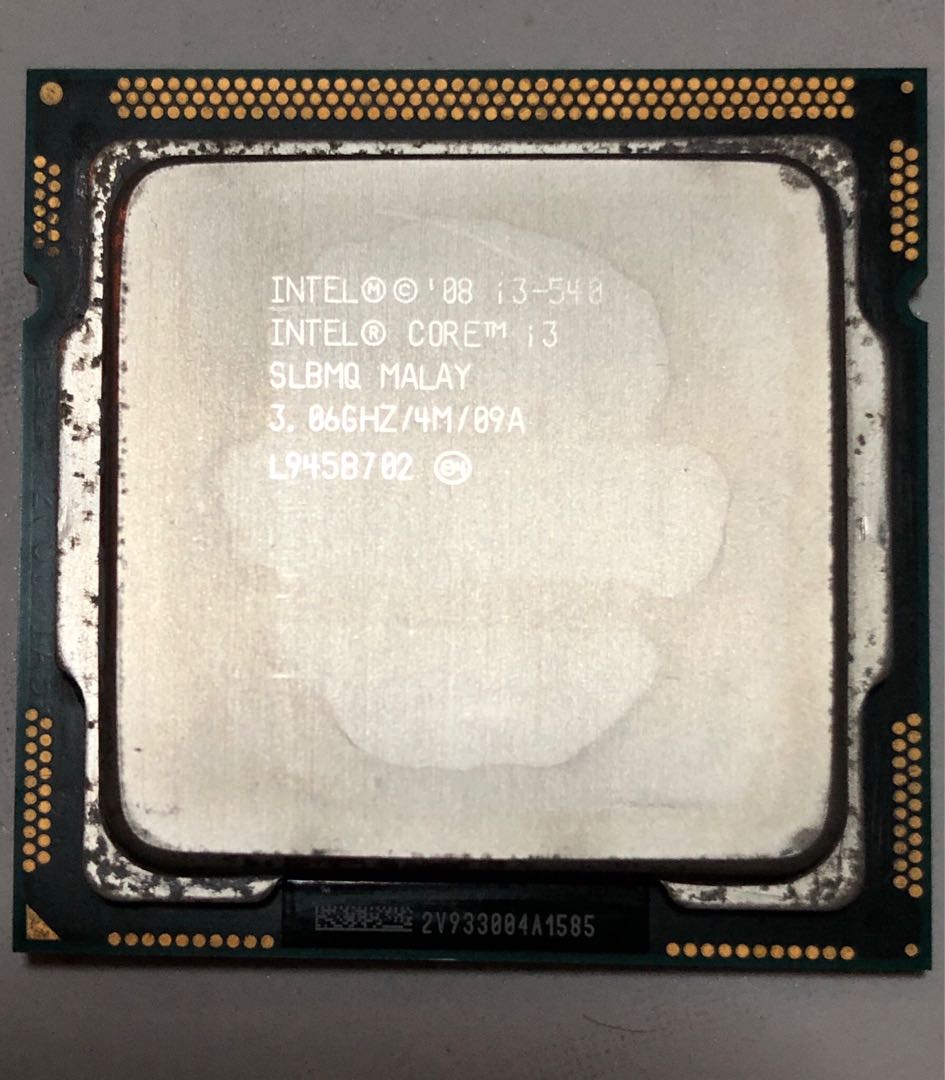 Intel Core I3 540 Desktop Processor Electronics Computer Parts Accessories On Carousell