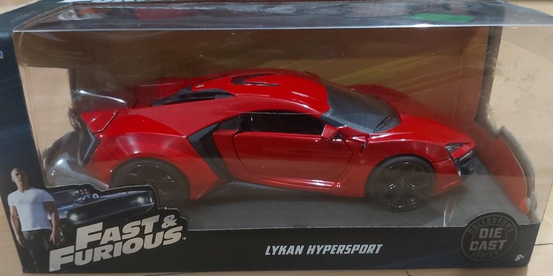 jada toys fast and furious cars