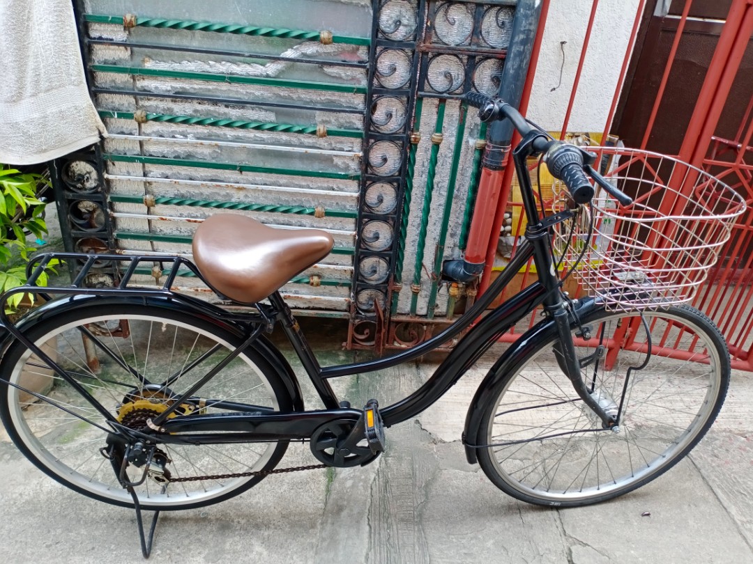 japanese bike with basket for sale