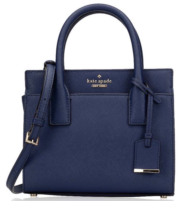 kate spade mini candace bag in ocean blue, Women's Fashion, Bags ...