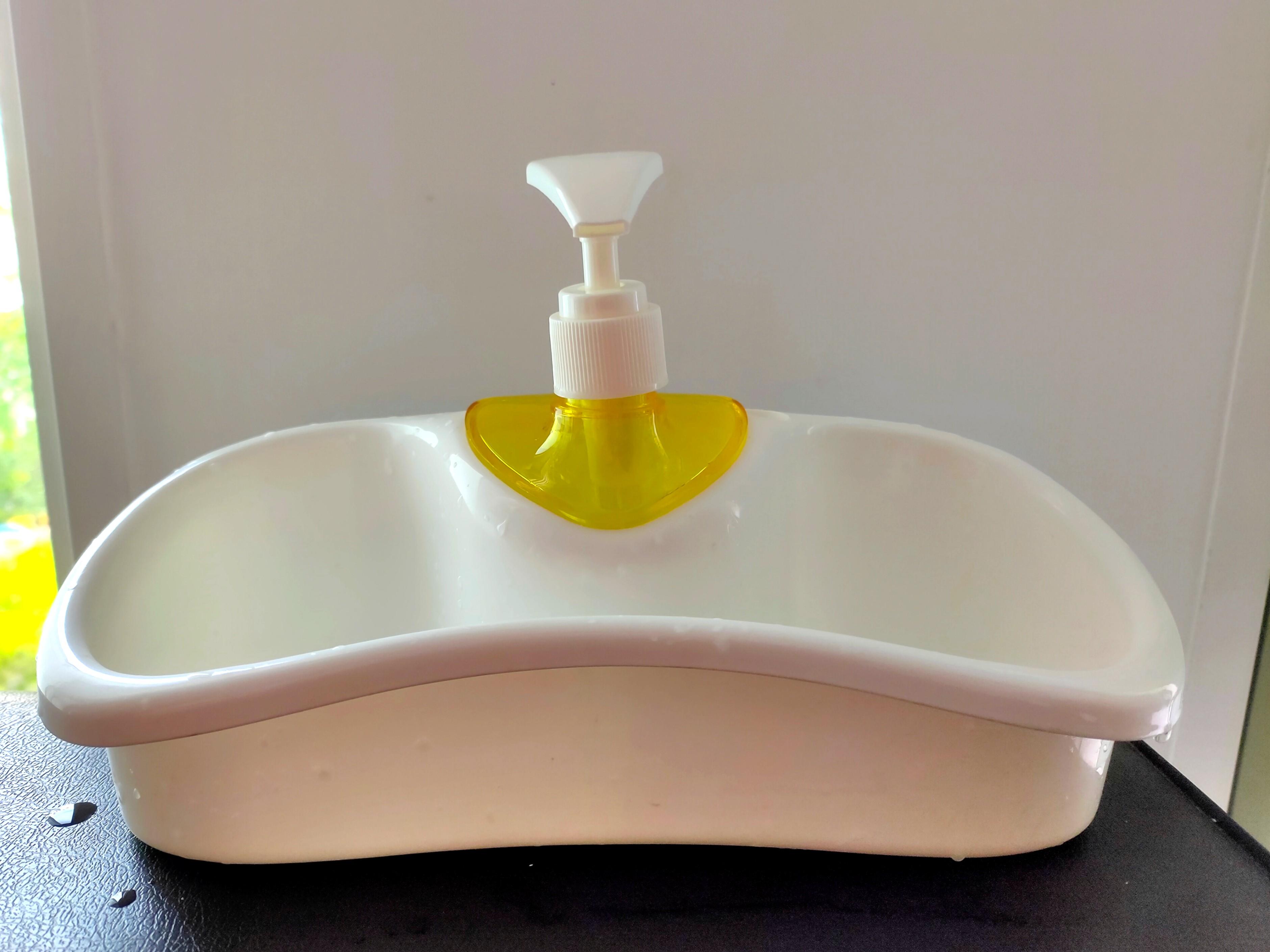 Kitchen Bathroom Soap Dispenser Sponge Holder Home Appliances Kitchenware On Carousell
