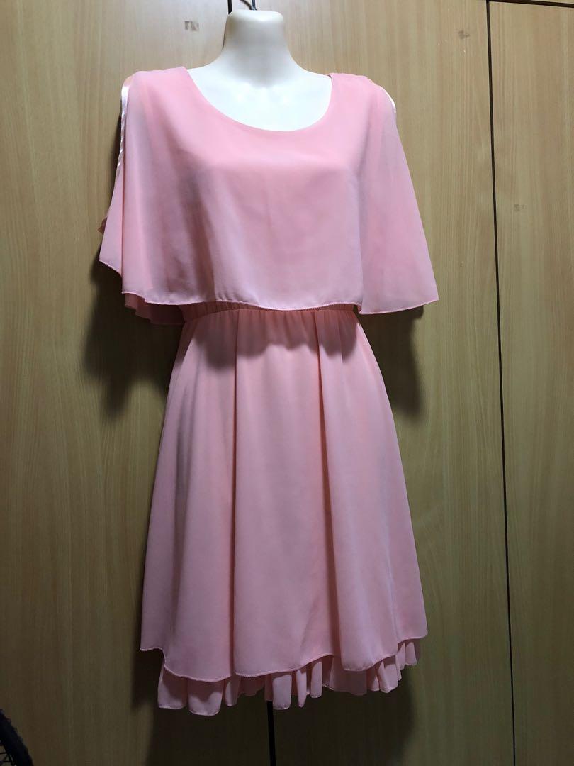 Knee length chiffon dress Clearance