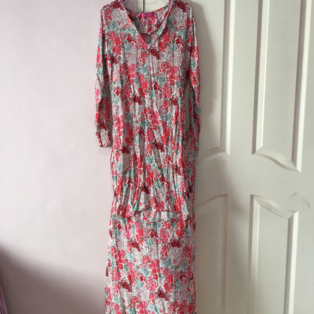 Kurung Cotton Exclusive Muaz Muslimah Fashion Two Piece On Carousell