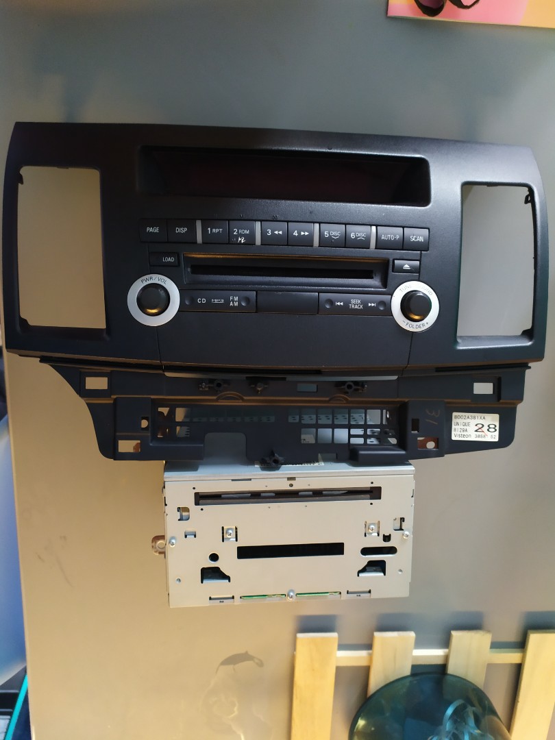 Lancer EX head unit, TV & Home Appliances, TV & Entertainment, TV Parts