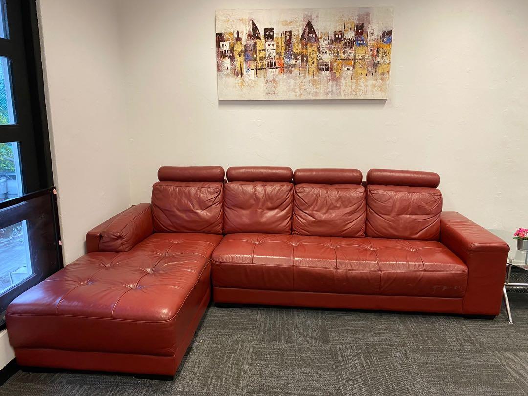 Leather Sofa Fast Deal Furniture Sofas On Carousell