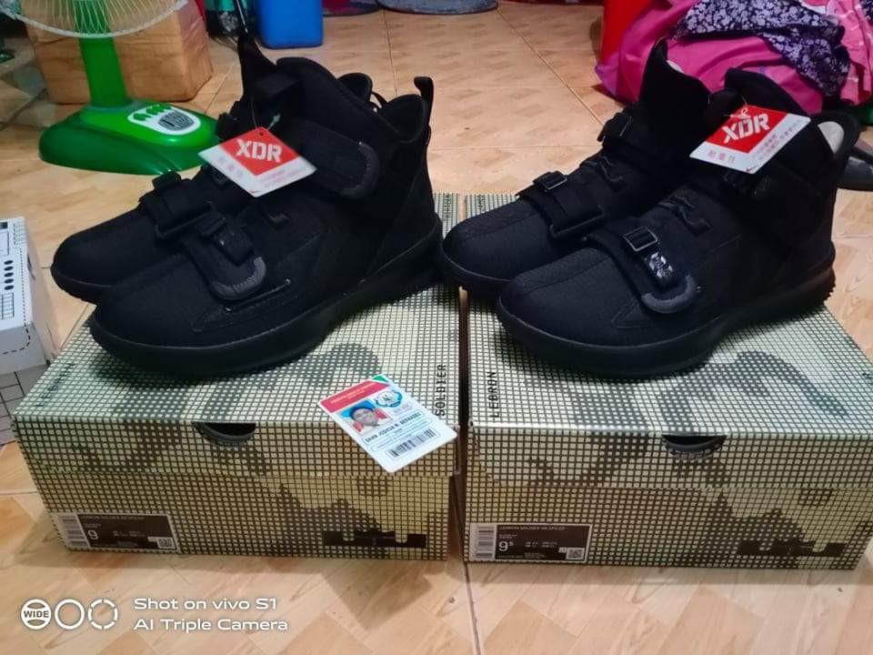 Lebron soldier 13 triple black not jordan kobe pg kd don issue