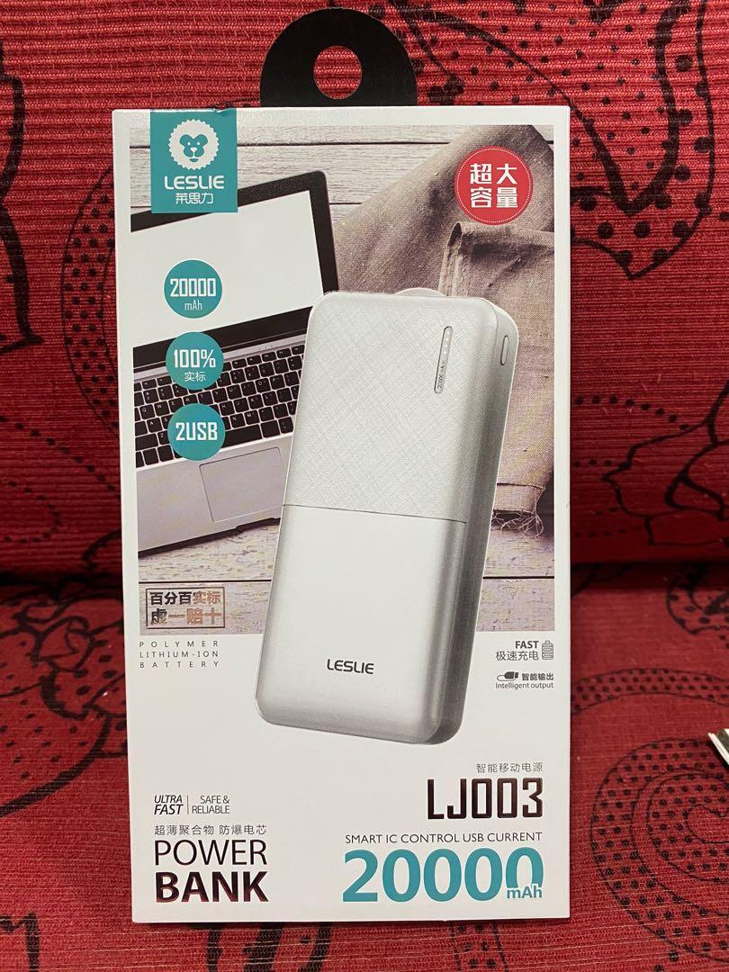 LESLIE 20000mAh Power bank, Mobile Phones & Gadgets, Mobile ...