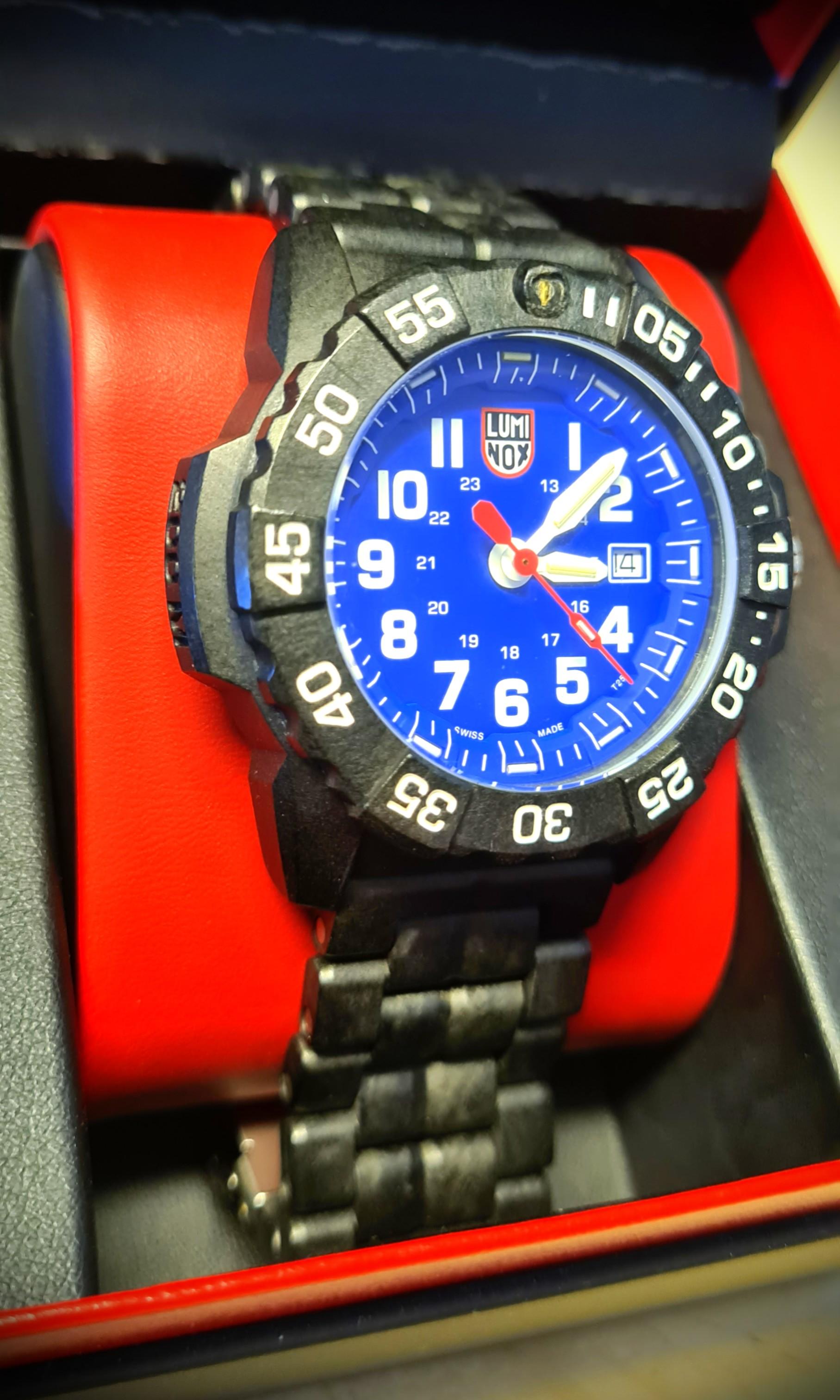 LIMITED EDITION Luminox Navy SEAL Trident Diver s 45mm Mobile Phones Gadgets Wearables Smart Watches on Carousell