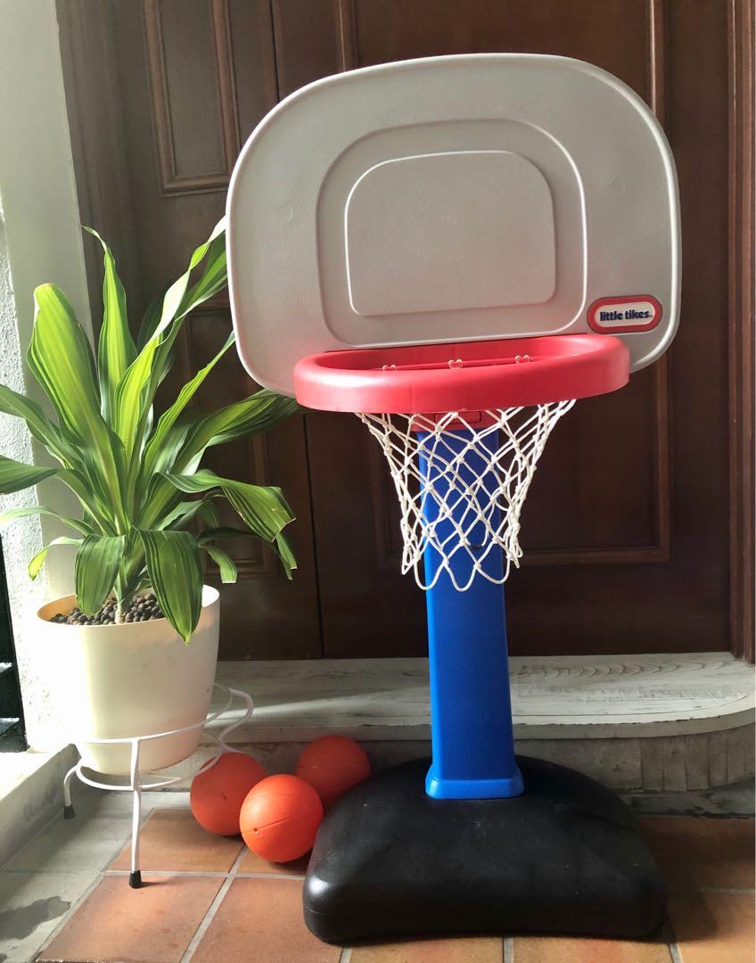 little tikes baby basketball hoop