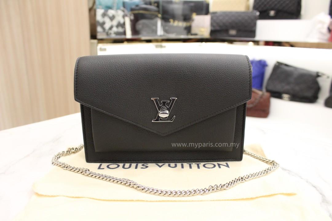 Shop Louis Vuitton Mylockme chain pochette (M80673, M69400, M63471) by  lifeisfun