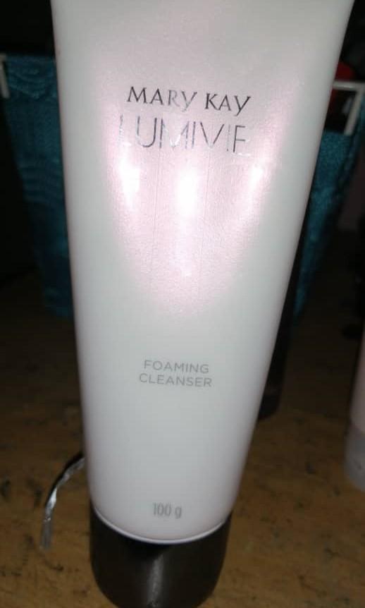 mary kay lumivie foaming cleanser