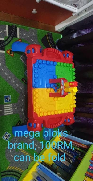 mega bloks folding table