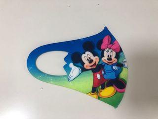Mickey Minnie  kids breathable reusable Mask 1pc