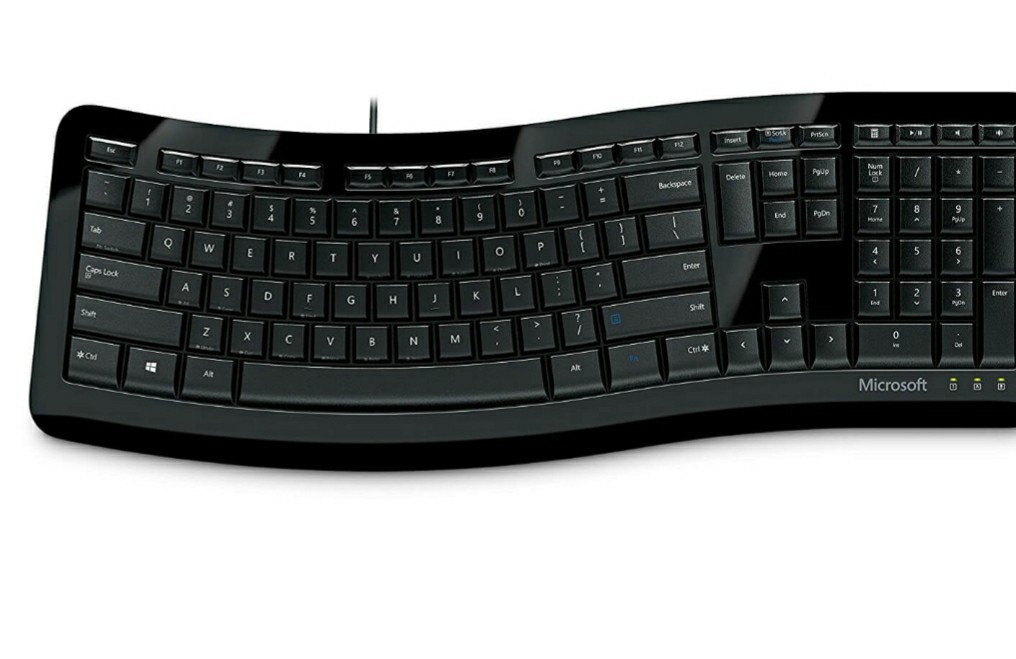 Microsoft Comfort Curve 3000 Keyboard Electronics Computer Parts Accessories On Carousell